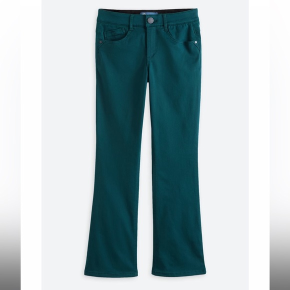 NWT Democracy Ab Solution Teal Itty Bitty Boot Jeans Size 16 - Picture 4 of 6